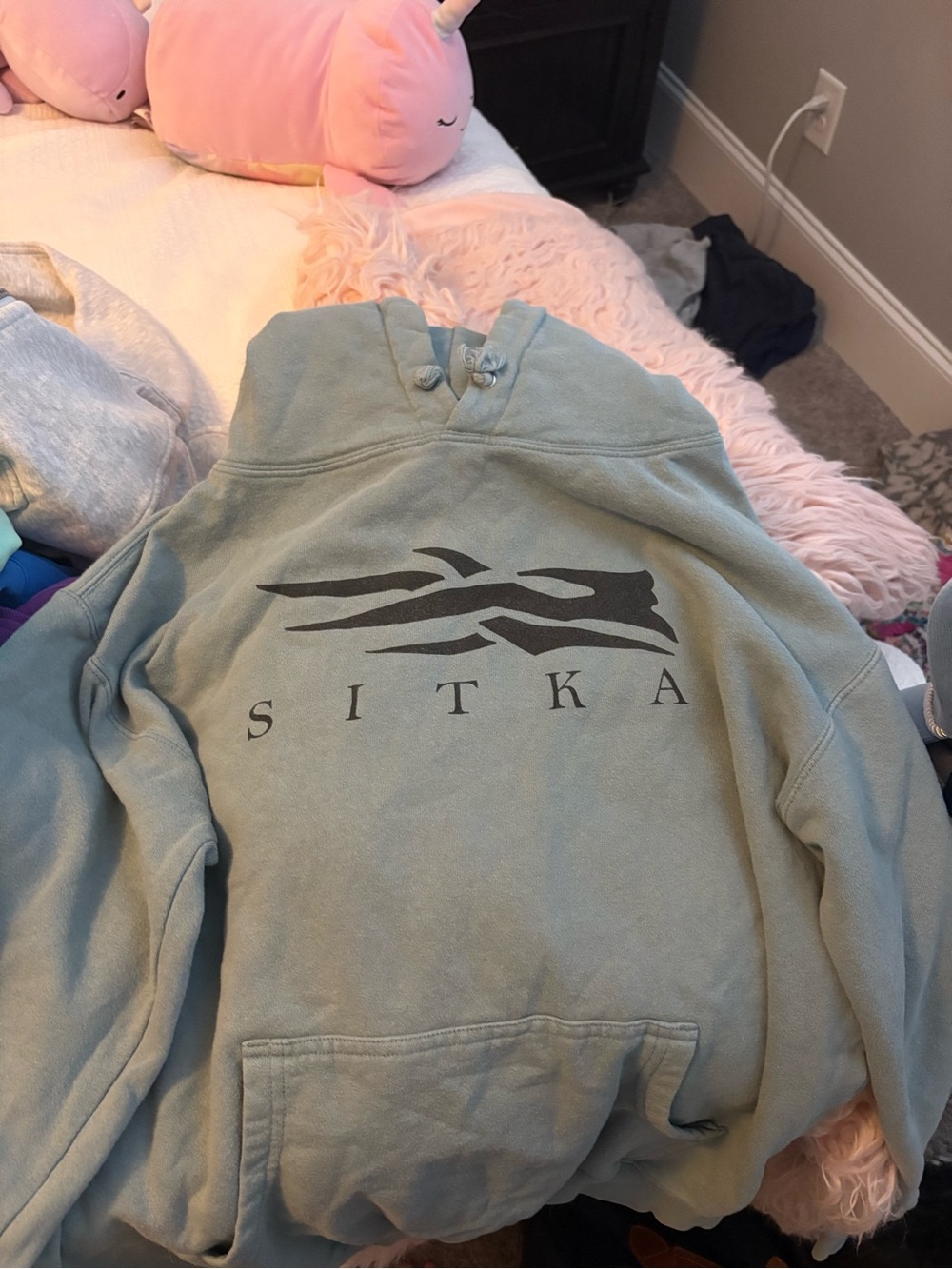 Sitka Men's Hooded Pullover Sweatshirt - Sage Green